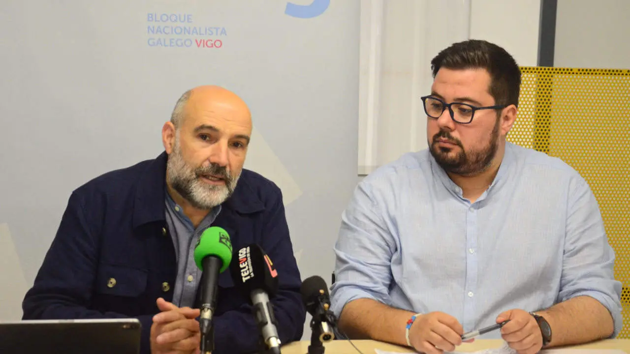 N&eacute;stor Rego e Xabier P&eacute;rez Igrexas