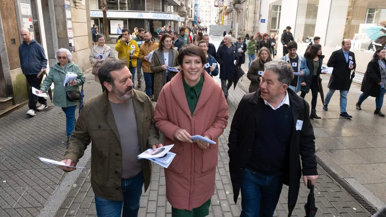 Lu&iacute;s Bar&aacute;, Ana Pont&oacute;n e Miguel Anxo F. Lores