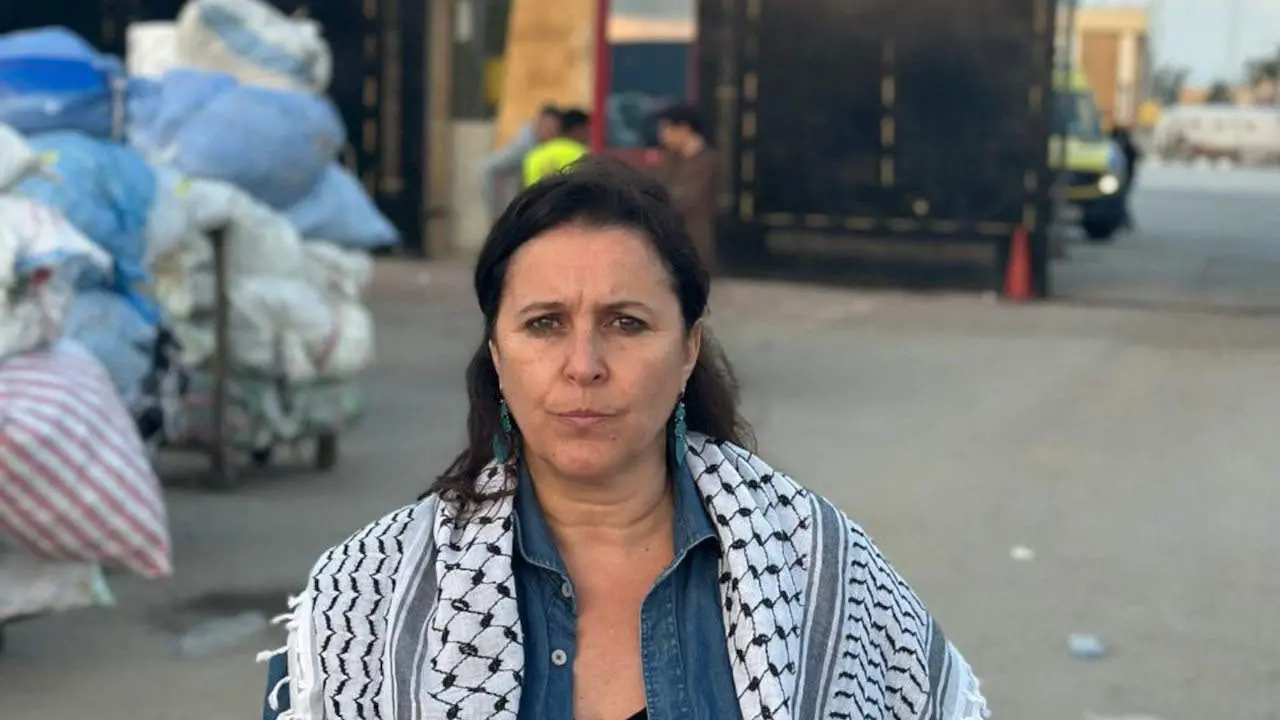 Ana Miranda en Rafah