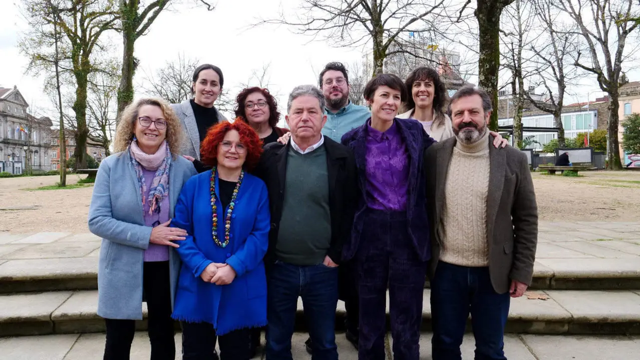 Deputados e deputadas do BNG en Pontevedra