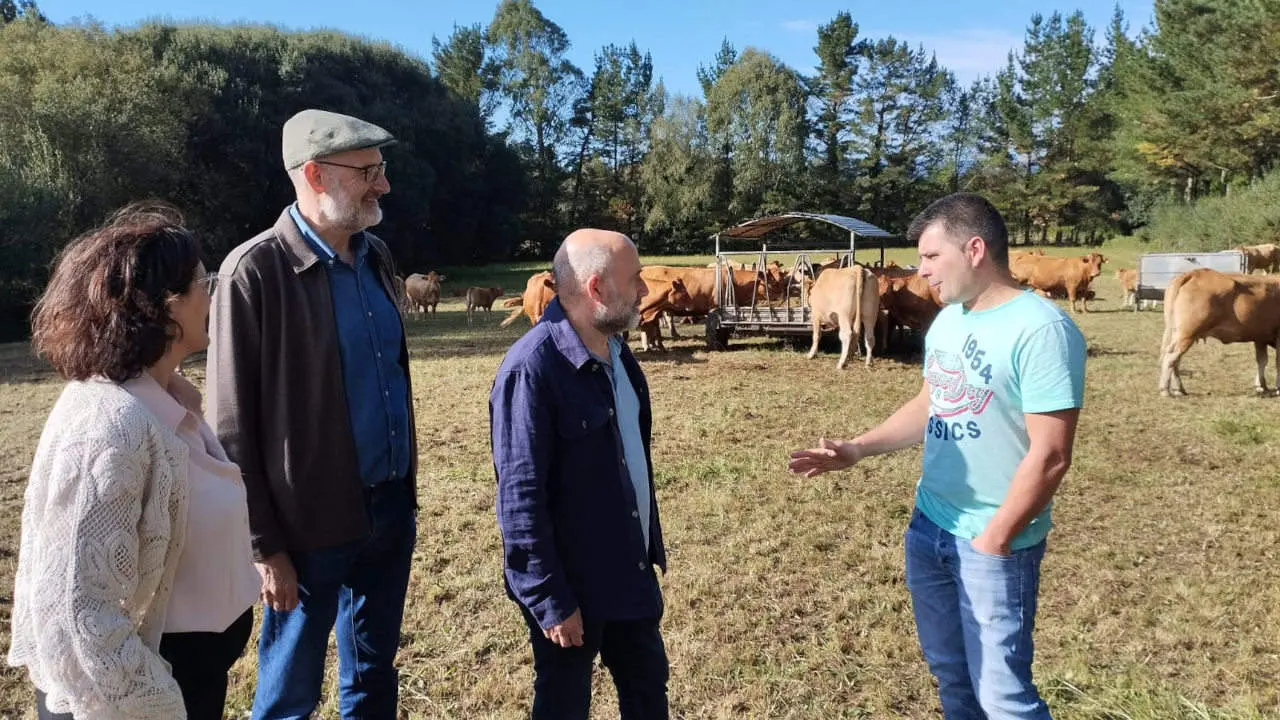 Visita explotaci&oacute;n Guitiriz