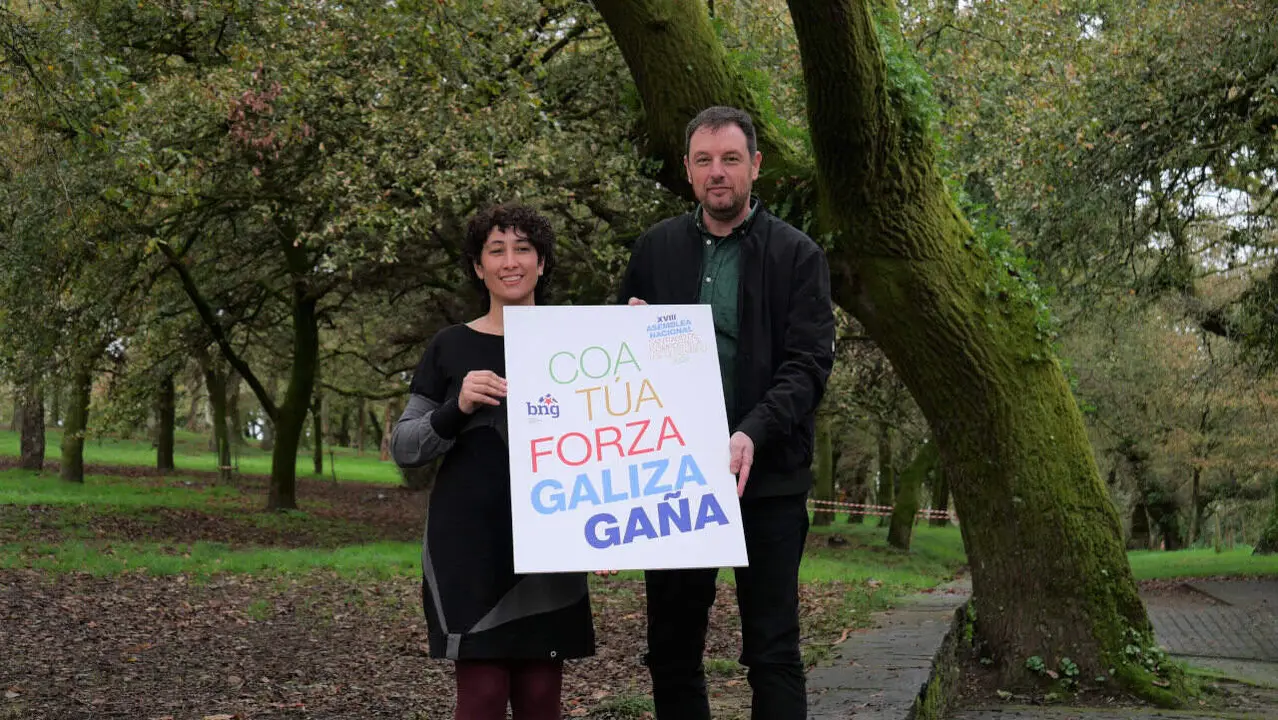 Luc&iacute;a L&oacute;pez e Xavier Campos