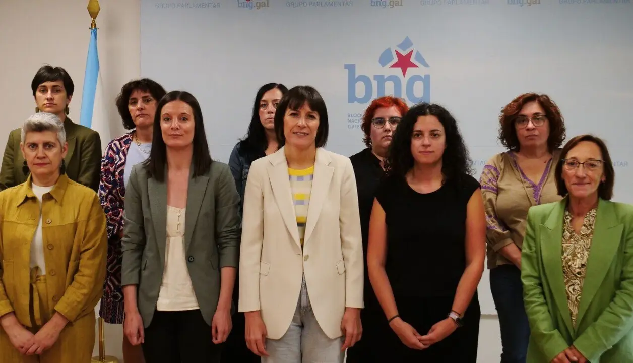 Deputadas do BNG no Parlamento Galego