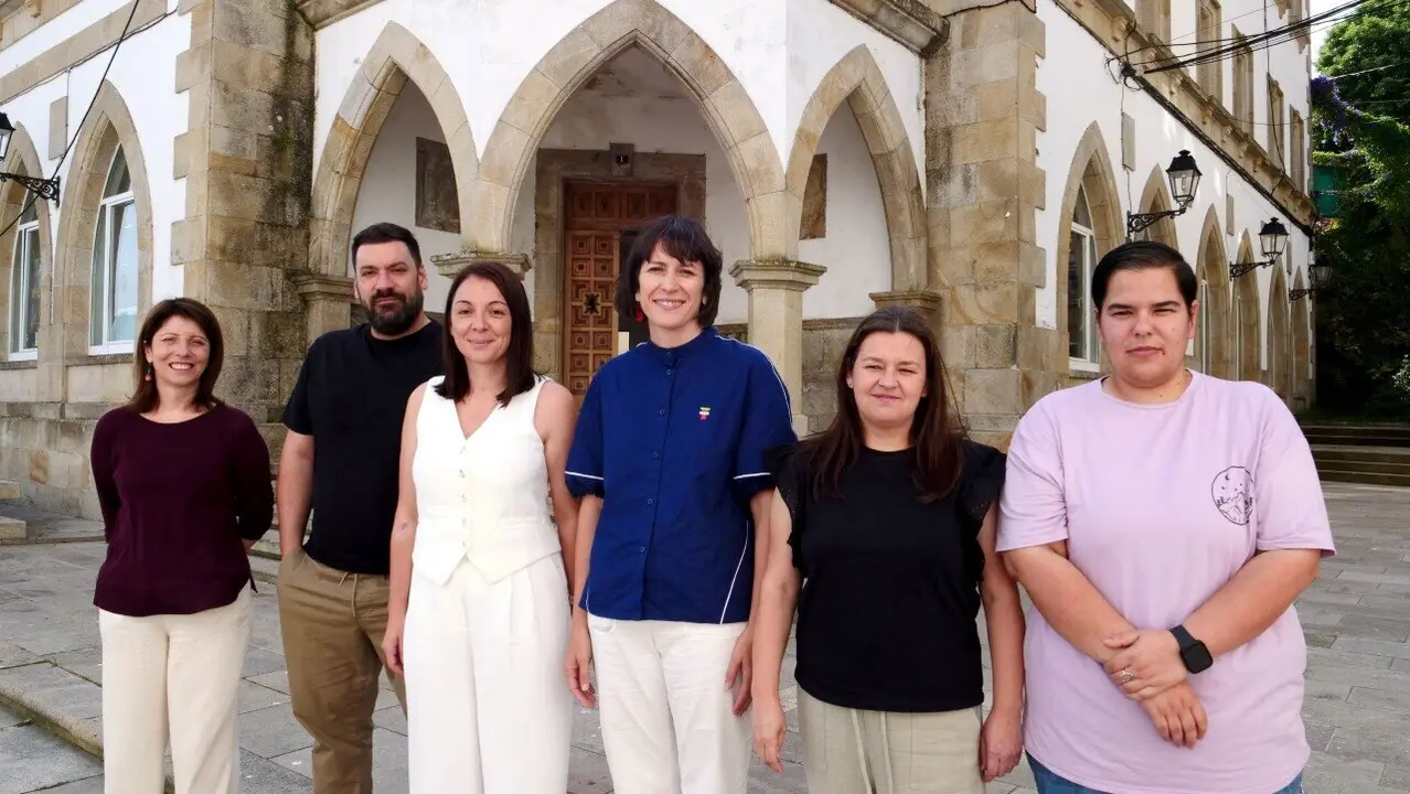 Visita concello Muros
