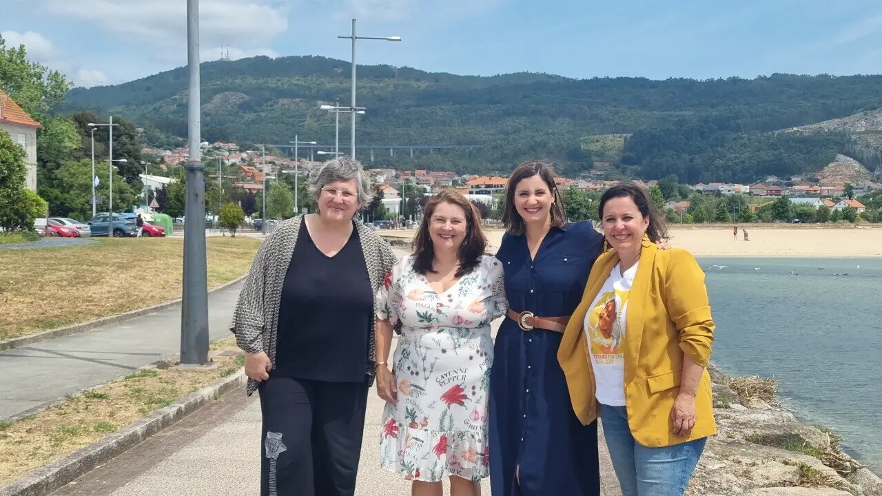 Montserrat Casacuberta, Araceli Gestido, Leticia Santos e Ana Miranda