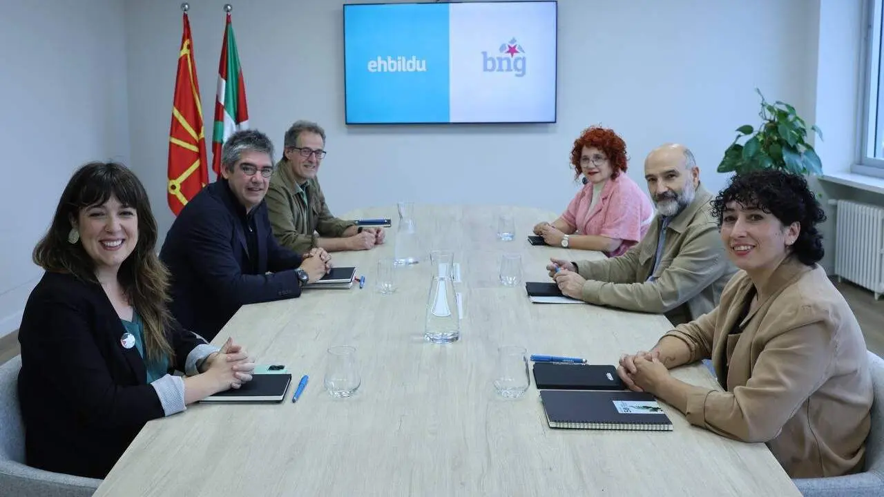 Reuni&oacute;n BNG e EH-Bildu