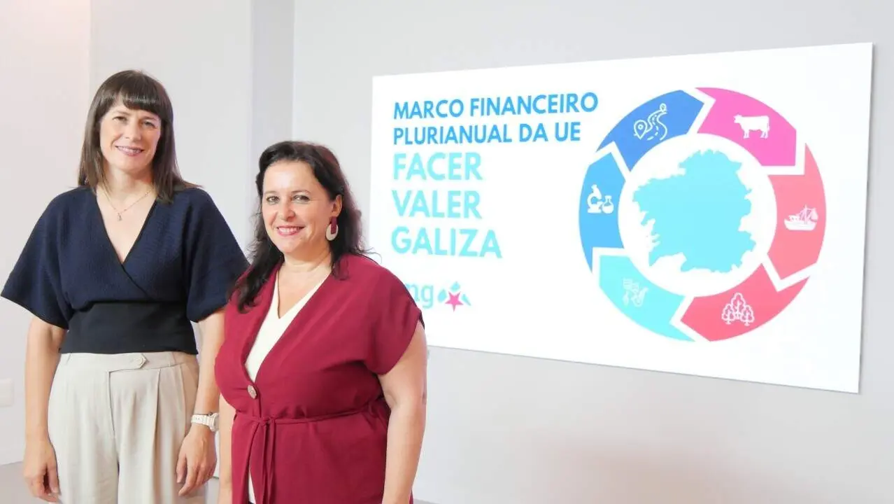 Ana Pont&oacute;n e Ana Miranda