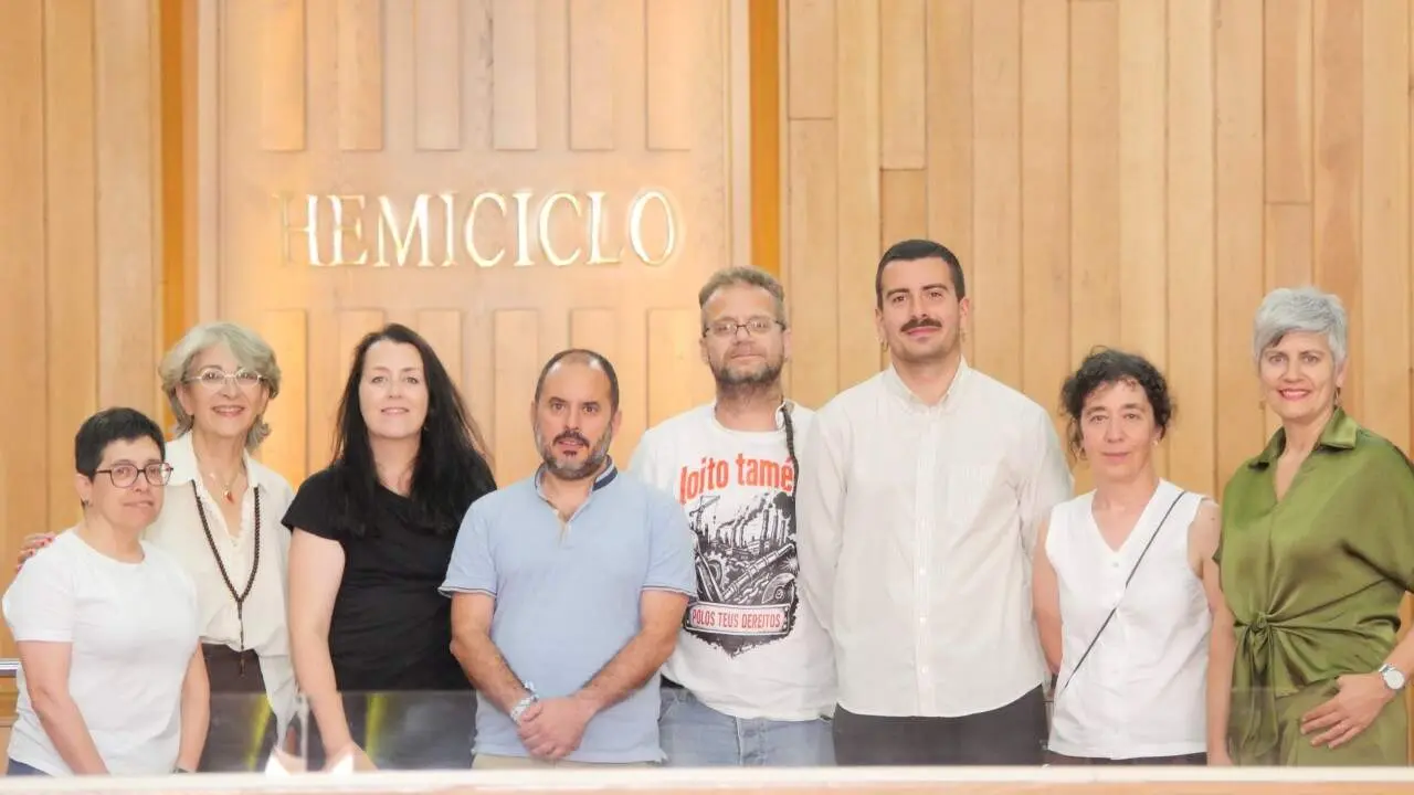 Representantes de Queremos Galego no Parlamento