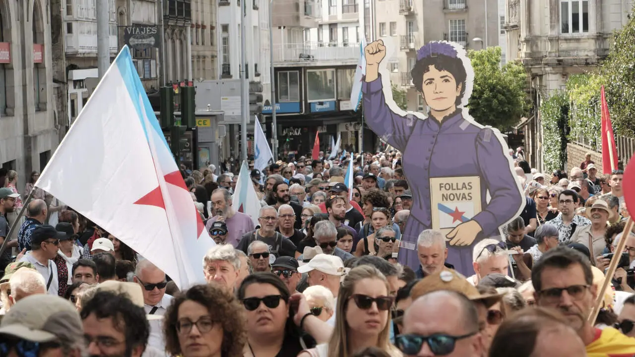 Manifestaci&oacute;n D&iacute;a da Patria Galega 