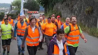 Marcha contra segraci&oacute;n das centrais do Xallas