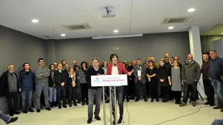Ana Pont&oacute;n e cargos p&uacute;blicos do BNG
