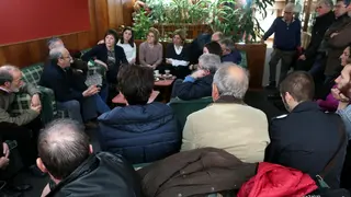 Encontro con pensionistas do Morrazo