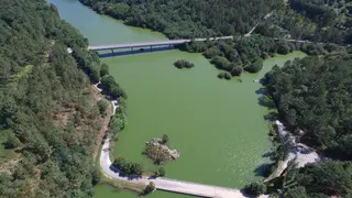 Encoro de Caldas de Reis (Foto: JDrone)