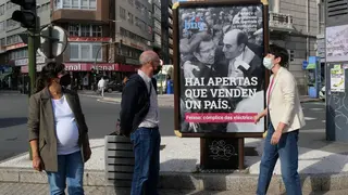 Avia Veiga, Francisco Jorquera e Ana Pont&oacute;n