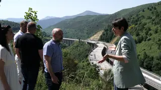 Olalla Rodil, N&eacute;stor Rego e Ana Pont&oacute;n