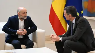 N&eacute;stor Rego e Pedro S&aacute;nchez