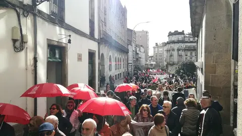 Manifestaci&oacute;n defensa sanidade p&uacute;blica 8