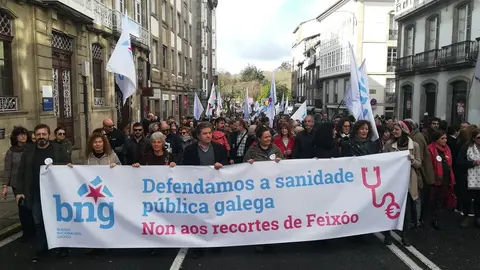 Manifestaci&oacute;n defensa sanidade p&uacute;blica 5