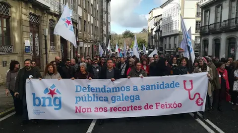 Manifestaci&oacute;n defensa sanidade p&uacute;blica 4