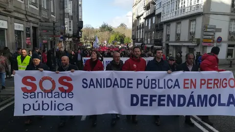Manifestaci&oacute;n defensa sanidade p&uacute;blica 2