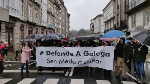 Manifestaci&oacute;n en defensa da sanidade p&uacute;blica