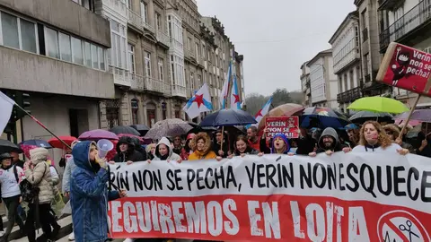 Manifestaci&oacute;n en defensa da sanidade p&uacute;blica