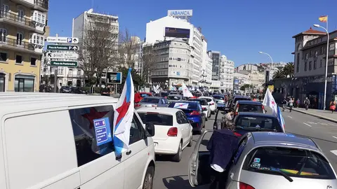 Caravana contra as peaxes da AP-9 - 1