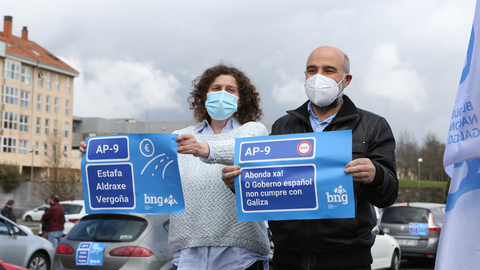 Caravana pola baixda das peaxes da AP-9 (Compostela) 08