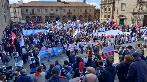 Manifestaci&oacute;n contra a suba dos prezos e o empobrecemento social