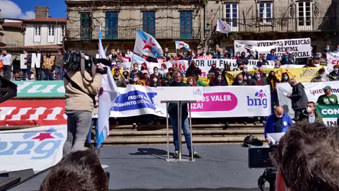 Manifestaci&oacute;n contra a suba dos prezos e o empobrecemento social