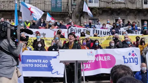 Manifestaci&oacute;n contra a suba dos prezos e o empobrecemento social