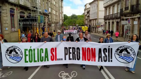 Manifestaci&oacute;n E&oacute;licos si, pero non as&iacute; 2