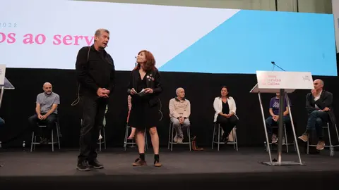 Miguel Pernas e Isabel Risco