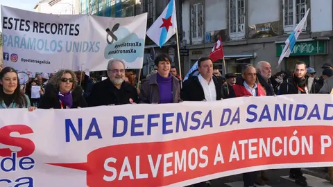 Manifestaci&oacute;n Sanidade