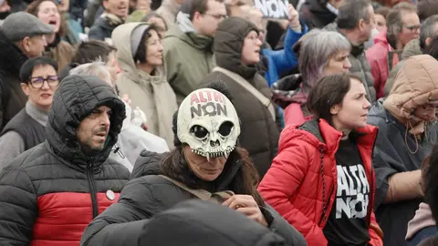 Manifestaci&oacute;n contra Altri na Pobra do Carami&ntilde;al - 16