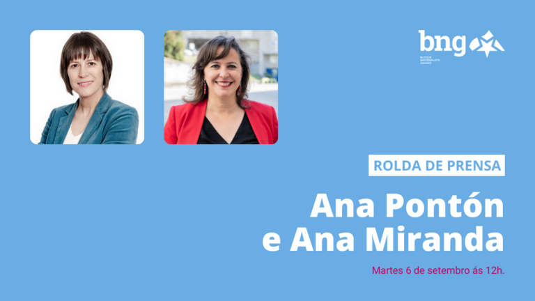 Rolda de Ana Pont&oacute;n e Ana Miranda