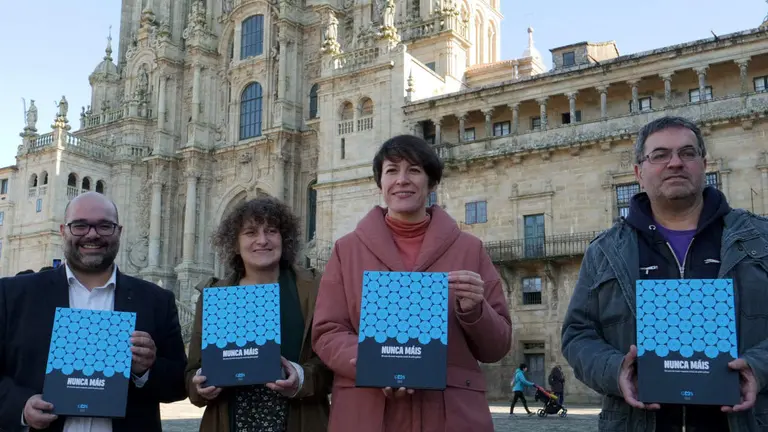 Rub&eacute;n Cela, Goretti Sanmart&iacute;n, Ana Pont&oacute;n e Rafa Vilar