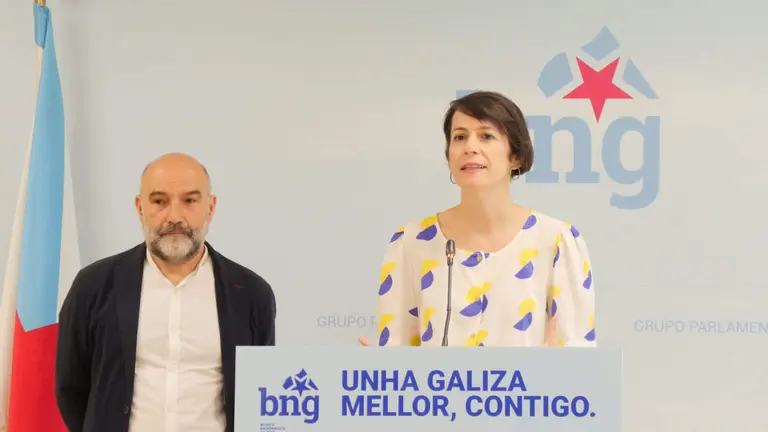 N&eacute;stor Rego e Ana Pont&oacute;n