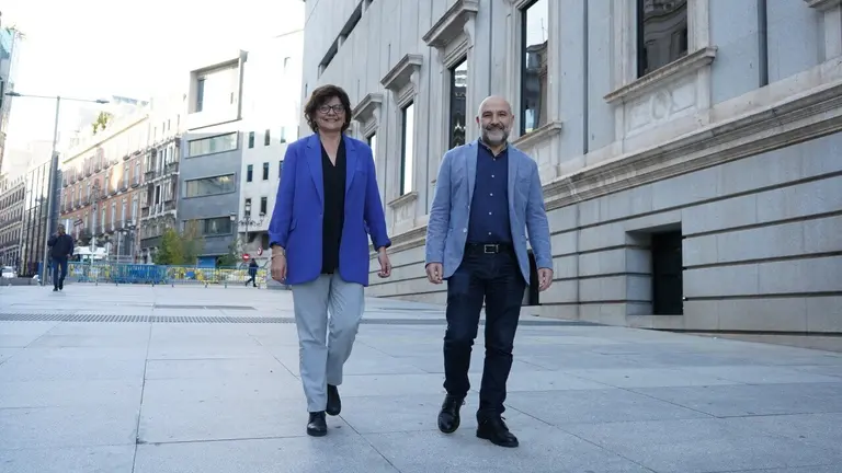 Carme da Silva e N&eacute;stor Rego