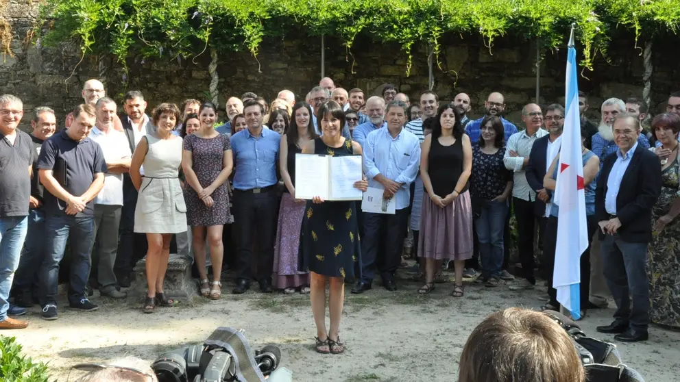 Alcaldesas e alcaldes do BNG asinan por #UnTempoNovo