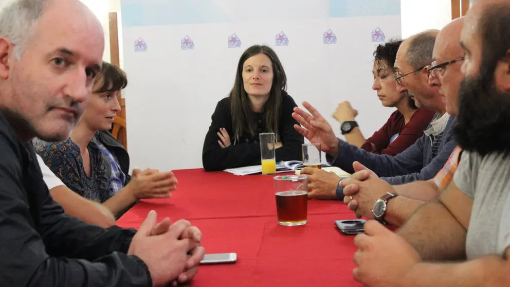 Encontro coa Xunta de Persoal do Hospital da Costa, Burela.