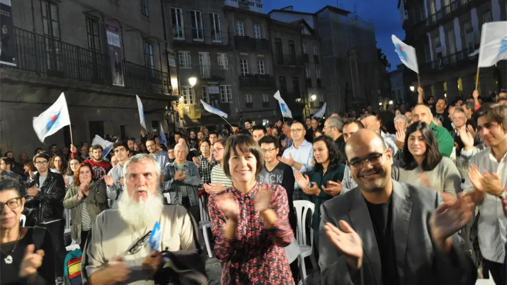 Acto p&uacute;blico de Santiago de Compostela