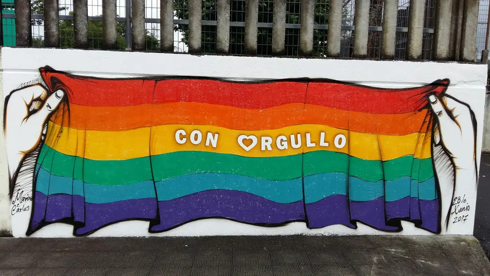 Mural de Carlos Garc&iacute;a en San Sadurni&ntilde;o