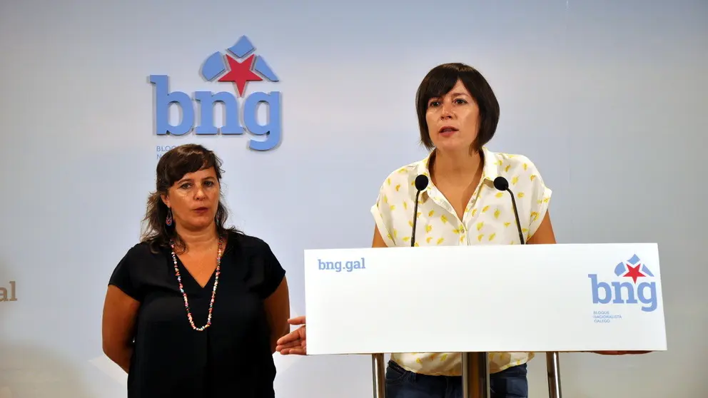 Ana Pont&oacute;n e Ana Miranda