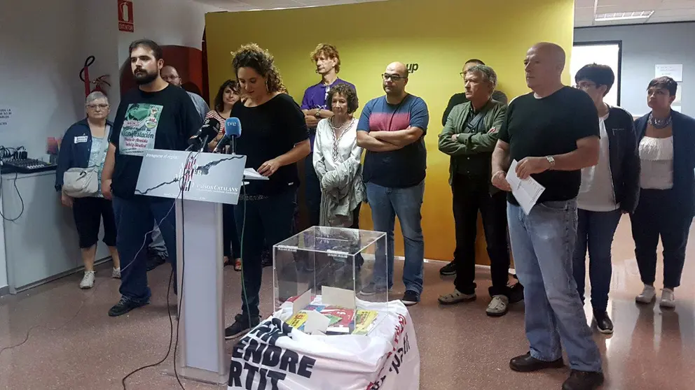 Rub&eacute;n Cela nun acto da CUP