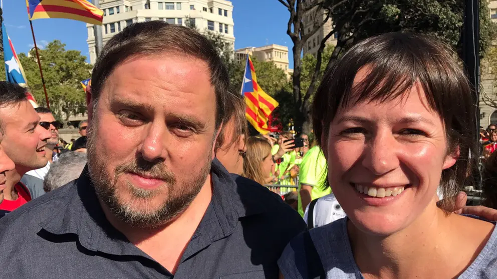 Ana Pont&oacute;n e Oriol Junqueras (ERC)