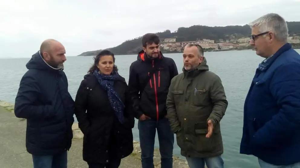 Ana Miranda en Fisterra