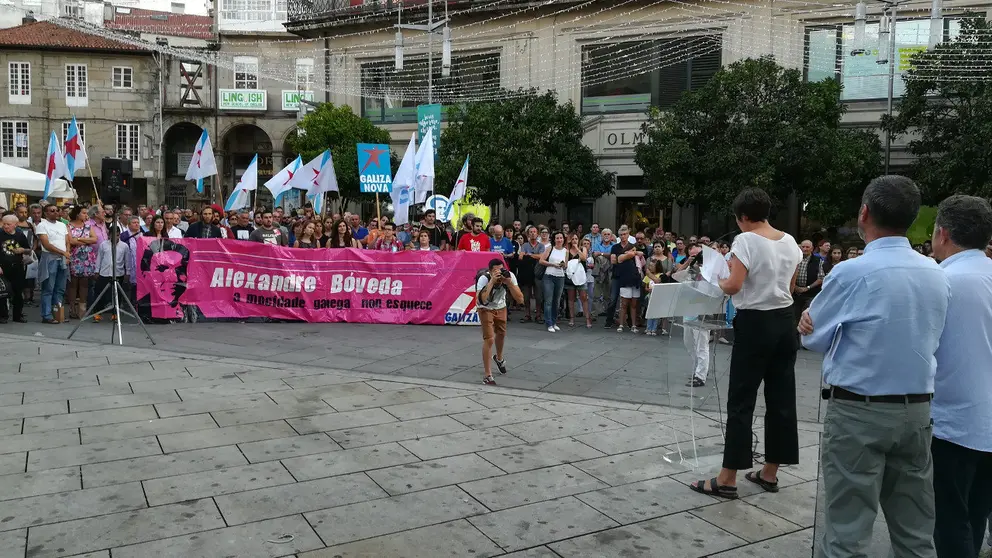 Acto p&uacute;blico Galiza M&aacute;rtir 1