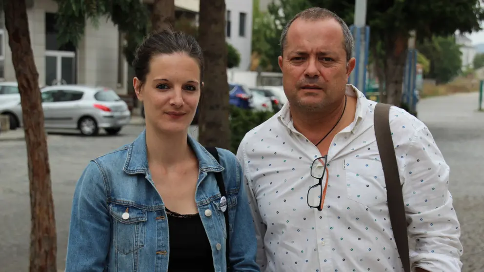 Olalla Rodil e Xos&eacute; Lu&iacute;s Maceda
