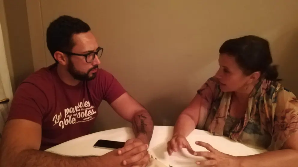Valtonyc e Ana Miranda